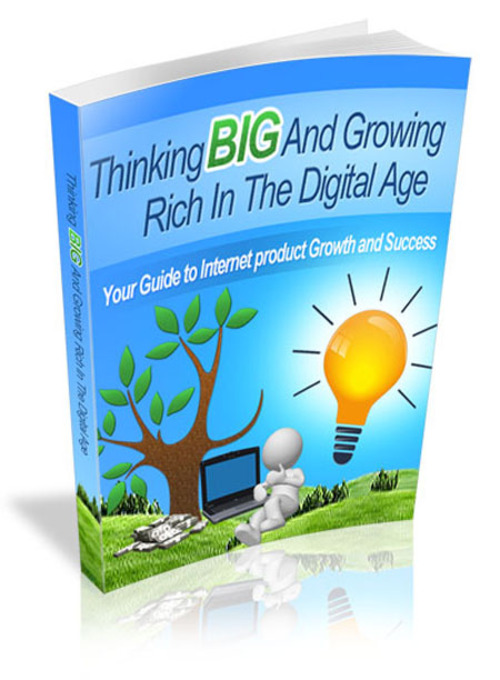 Product picture Thinking Big and Growing Rich in the Digital Age with MRR